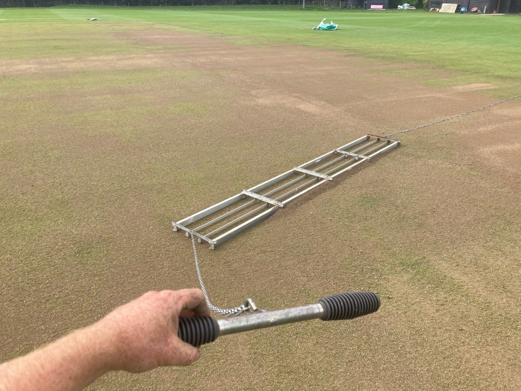 levelling cricket loam